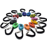 Clicker de entrenamiento de plástico para perros y gatos, correa de muñeca ajustable, llavero de sonido, repelente de perros, productos para mascotas, nuevo - details 4