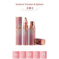 Depiladora Eléctrica Recargable 2 en 1 Mini Afeitadora Indolora para Cejas y Cuerpo Femenino - details 0