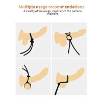 Empaque privado, juguetes sexys con bucle de manga para hombres, anillo para retrasar la eyaculación, condón erótico, consolador para adultos, sin vibrador, Sex Shop - details 28