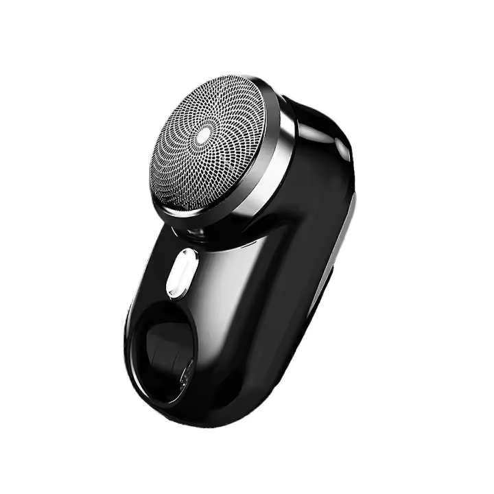 Mini afeitadora eléctrica portátil, maquinilla de afeitar eléctrica para hombres, mini afeitadora de bolsillo TW - 1