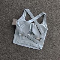 Sujetador deportivo con tiras cruzadas para mujer, Sujetador deportivo sin costuras de alto impacto, Top Sexy para Yoga y Fitness, ropa interior deportiva, sujetador de realce, Top deportivo para mujer - details 5