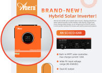 Inversor Solar Anern de 4.2KW Voltaje de 24V Modo Híbrido Off Grid Onda Senoidal Pura Carga de 120A - details 0