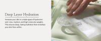 triple types of hyaluronic acid low medium and high, revitalize skin, deep and lasting hydration