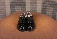Zapatos planos de cuero para niños, zapatos de baile antideslizantes para actuaciones escolares, zapatos casuales para fiestas, bodas para niños pequeños - details 10
