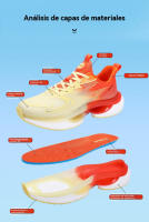 Zapatillas de deporte que absorben los golpes Zapatos de malla de fondo suave de verano Zapatos para correr ultraligeros con plataforma - details 7