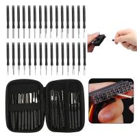 Herramienta de desmontaje de terminales, caja de 30 piezas, kit de extractor de pines de conector de prensado de cables - details 2