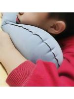 Almohada de viaje inflable portátil en forma de U, cojín de aire ajustable para el cuello, ideal para avión y viaje - details 4