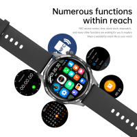 2025 Nuevo Reloj  5 Pro Reloj inteligente 1,53 pulgadas 360 * 360 Pantalla Amoled de Alta Definición NFC rastreador GPS ip68 impermeable Reloj Bluetooth pulsera de monitoreo de salud para hombres y mujeres Reloj deportivo al aire libre de brújula - details 14