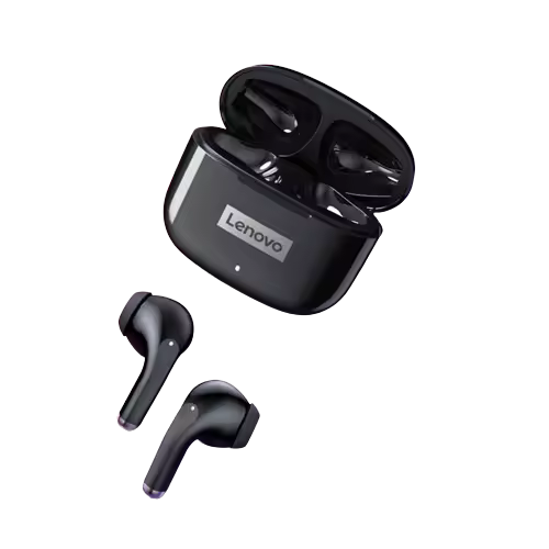 Lenovo LP40 Pro TWS auriculares inalámbricos, cascos deportivos con Bluetooth, cancelación de ruido, táctiles, para correr, conducir y jugar - 1