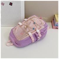 Nueva mochila Harajuku versión coreana femenina Estilo universitario Mochila para estudiantes de secundaria Mochila versátil simple de gran capacidad - details 9
