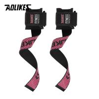 1 Pair Gym Fitness Weight lifting Grip Straps Dumbbell Hand Grips Training Wrist Support Bands for barbell Pull up - details 5