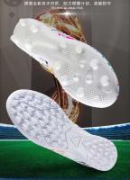 Zapatos de entrenamiento de fútbol profesional adecuados para FG/AG, rotura larga, clavo corto, inserción de Plexite, parte superior de malla para primavera y otoño - details 1