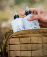 Botella de aceite para acampar al aire libre, tarro de vinagre a prueba de fugas de 120 ml, botella de jugo para cocinar y barbacoa con cubierta superior giratoria de HDPE - details 4