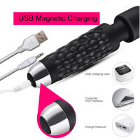 Vibrador de caballero de 20 frecuencias, palo AV, masturbador femenino fuerte para terremotos, juguete para adultos, vibración estimulante - details 4