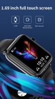 Reloj inteligente con pantalla completamente táctil de 1,69 pulgadas y auriculares Bluetooth TWS 2 en 1 - details 11