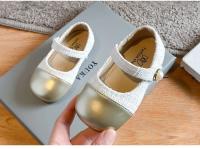 Zapatos planos informales de cuero para niños, calzado de baile de princesa para fiesta y boda, 2024 - details 11