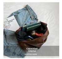 Bolso de hombro grande y ligero a la moda, bolso de mano de PU para mujer, niño y madre de alto sentido - details 3
