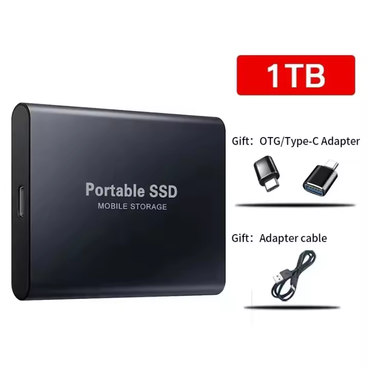 Disco duro externo portátil de estado sólido para PC y portátil, SSD de alta velocidad de 16TB, 8T, 4T, 2TB, 1TB - 1