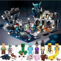 584 unidades. Juego My World The Deep Dark Battle Mountain Cave my world Village Juguetes de bloques de construcción para niños regalo de Navidad - details 0