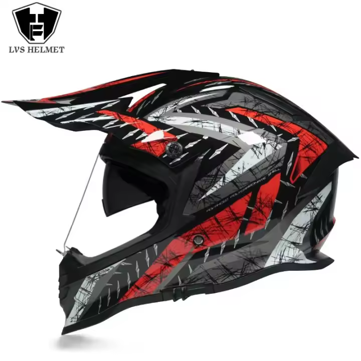 Casco de motocross atv, todoterreno, carreras - 1