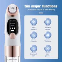 Removedor eléctrico de espinillas de burbujas pequeñas, herramienta limpiadora de nariz Facial con succión al vacío, ciclo de agua USB, eliminación de acné y espinillas - details 14