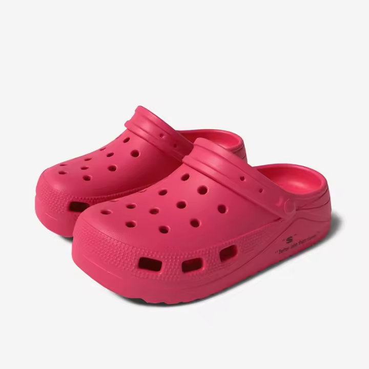 Agujero zapatos mujer médico enfermera verano altura aumentar sandalias transpirables de suela gruesa bolsa cabeza zapatillas de los hombres desgaste de verano - 1