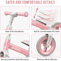 Bicicleta sin Pedales First Bike para Niños de 1,5 – 4 años hasta 25 Kg, Volante y Sillín de Altura Ajustable, Candado para Volante, Ultraligero para Niños y Niñas - details 24