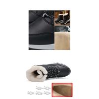 Botas de nieve de felpa para mujer, zapatos de senderismo al aire libre, Botines altos a la moda, zapatos de fondo grueso para caminar, Invierno - details 7