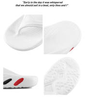 Chanclas negras para hombre, Sandalias cómodas para la playa - details 8