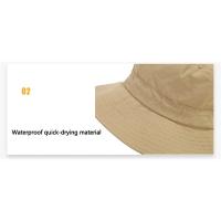 Quick Drying Fisherman Caps Women Men Outdoor Sun Anti-UV Protection Panama Hats Waterproof Camping Foldable Bob Bucket Sunhats - details 18