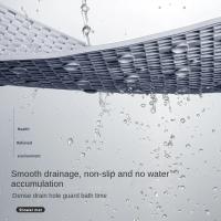 Alfombrilla antideslizante para el suelo del baño, estera impermeable para el área del inodoro, fácil de limpiar, 1 unidad - details 2
