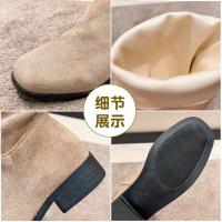 Botas largas informales para mujer, zapatos planos a la moda - details 5