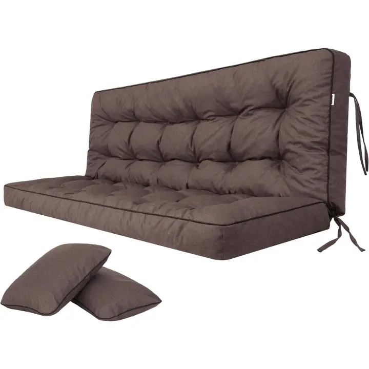 Blandos de Asiento y Respaldo para Tumbonas, Bancos de Jardín, Columpios de Patio, Suelo - Impermeables - 1