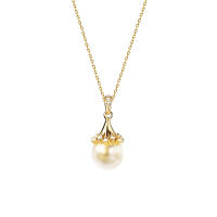 Elegante Collar de Perlas de Agua Dulce Natural de Oro 18K con Certificado - details 5