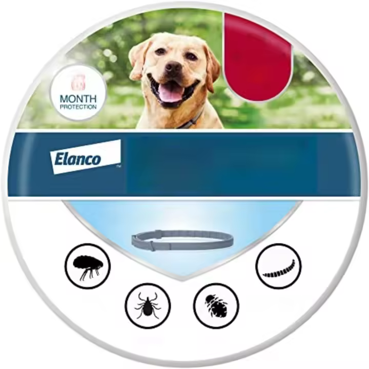 Collar Seresto para perros grandes, recomendado por veterinarios, tratamiento y prevención de pulgas y garrapatas para perros de más de 8 kg. |   8 meses de protección - 1