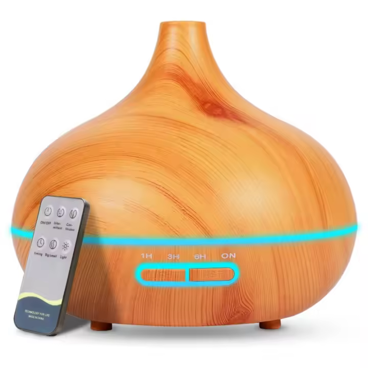 Humidificador Ultrasónico y Difusor de Aromas con Temporizador Pure Aroma 150 Yang. Capacidad 150 ml, Temporizador 3 Horas, - 1