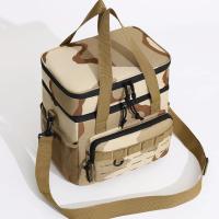 Bolsa térmica táctica para hombre, fiambrera con aislamiento para exteriores, bolsa de almuerzo duradera con aislamiento a prueba de fugas para trabajo, comida, Camping, Picni - details 14
