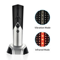 Peine eléctrico para el crecimiento del cabello, masajeador Medicinal para la cabeza, masajeador del cuero cabelludo, vibrador con luz infrarroja, cepillo de masaje, aplicador de medicina anticaída del cabello - details 0