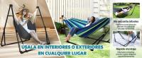 Hamaca y Silla de Algodón Anyoo Portátil Soporte Plegable para Uso Interior y Exterior - details 5