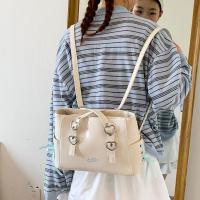 Bolsos de hombro con cinta de gama alta para ocio, mochila versátil de cuero PU con pajarita, bolsos de mano dulces de gran capacidad para mujeres y estudiantes - details 12