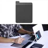 Bolsa adhesiva de almacenamiento trasera para ordenador portátil, bolsa para ratón, tela elástica grande, bolsa de almacenamiento negra para tableta, organizador de bolígrafos para disco duro Digital - details 2