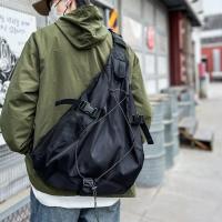 Bolso Cruzado de Viaje de Gran Capacidad Bolsa de Pecho de Nylon de Alta Calidad para Hip Hop - details 6