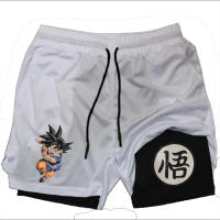 Pantalones Cortos de Verano para Hombres Versátiles, Secado Rápido, Estampado de Anime, Personalidad Casual Everyday - details 4