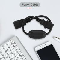 Cable de alimentación PDU UPS especial, IEC 320 C14 a C13 con interruptor de encendido/apagado, 30cm, negro - details 3