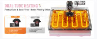 SucceBuy Máquina de prensado en caliente, Máquina de transferencia de calor con prensa de vaso de 30 oz, Control digital, 360 °   Swing Away, para sombreros, camisetas, platos - details 2