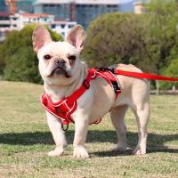 Arnés de tracción con rayas reflectantes para mascotas, antitirones conjunto de cuerda, Collar de perro, correa de pecho - details 10
