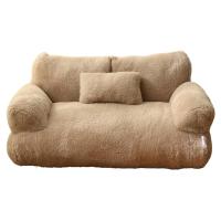 Sofá suave y cómodo para mascotas, cama extraíble y lavable, nido de felpa antideslizante, cojín decorativo para dormir para gatos, suministros para mascotas, 1 Juego - details 35