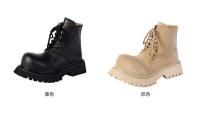 Chelsea con suela de oreja colgante de moda, tacón grueso, botines elásticos antideslizantes - details 1