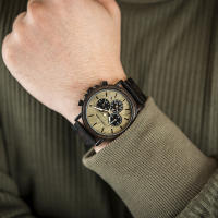 Reloj de Madera para Hombre DODO DEER – Reloj de Cuarzo Multifuncional Personalizado, Estilo Clásico y Elegante - details 9
