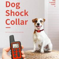 Collar para perro, control remoto eléctrico portátil con tapón de corteza, dispositivo de entrenamiento para mascotas impermeable con pitido de choque, 1 ud. - details 4
